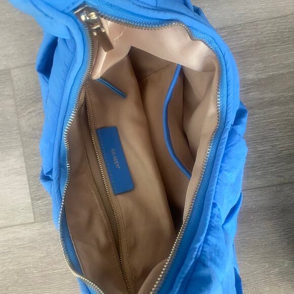 Jason Wu Dylan Woven Nylon Hobo Shoulder Bag in Vista Blue - Picture 6 of 8